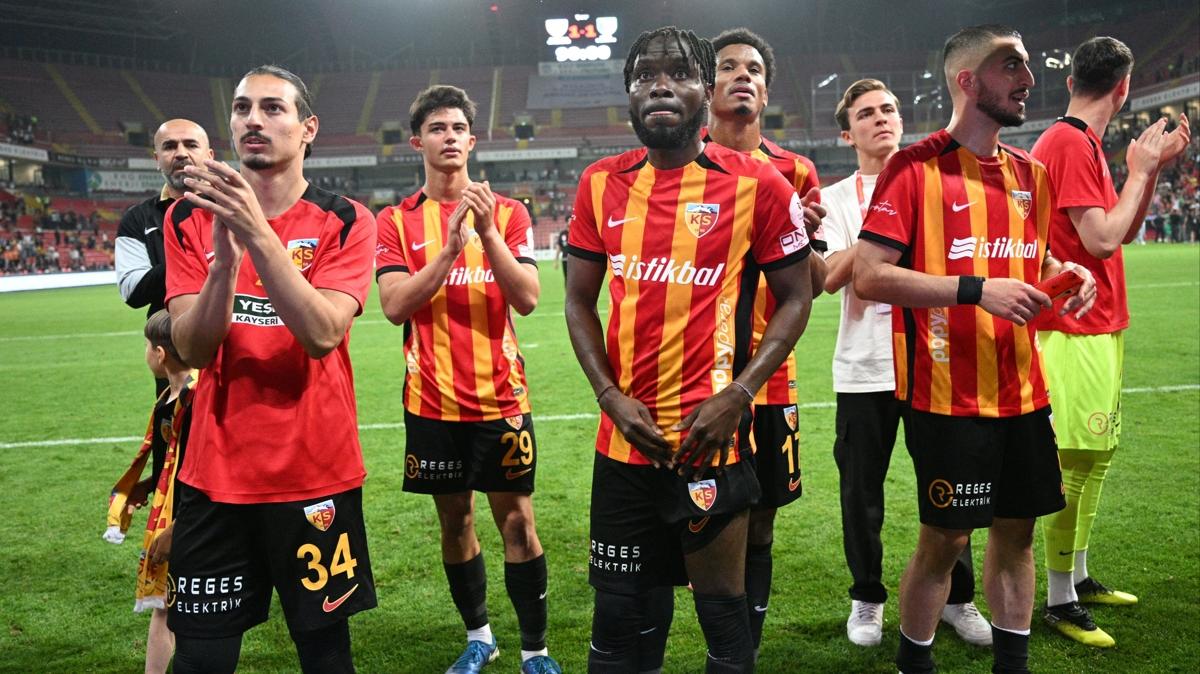 te Kayserispor'un i saha karnesi