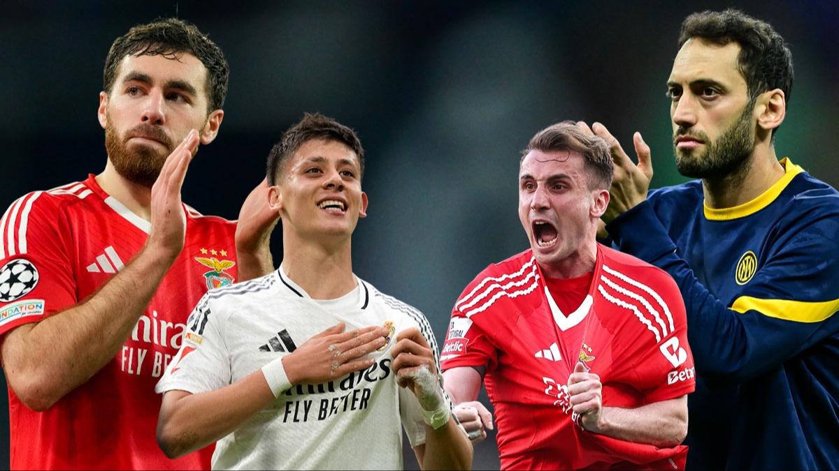 Avrupa futboluna damga vurdular! te milli futbolcularn gz dolduran performans