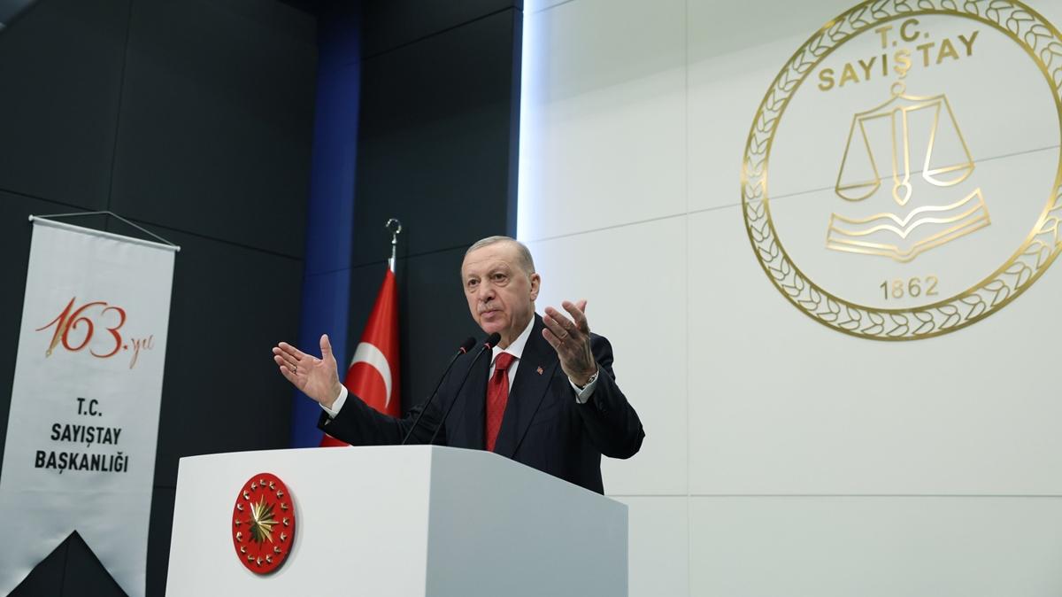 Bakan Erdoan'dan ''hukukun stnl'' vurgusu: Son tahkikatlar olumlu karlyoruz