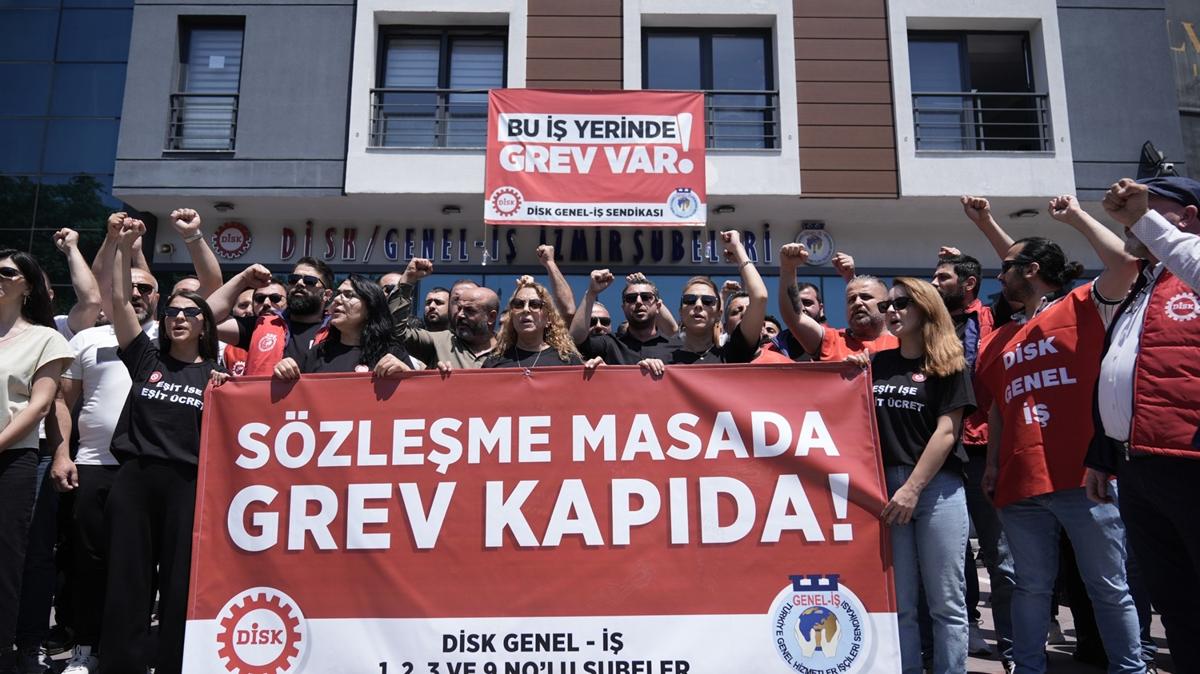 zmir belediyesinin tutumu pes dedirtti! 23 bin personel greve kyor: Kentte hayat duracak