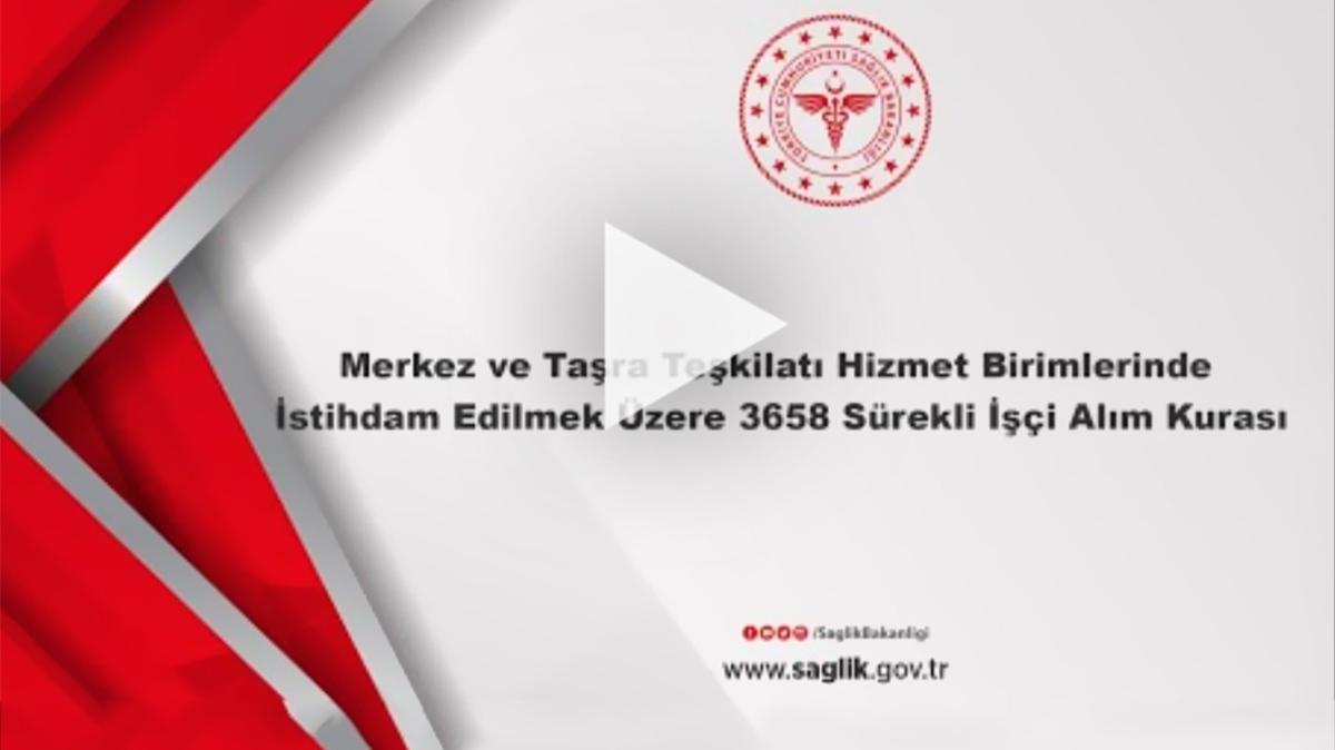 Salk Bakanl kura ekimi canl yayn! 27 Mays Salk Bakanl ii alm kura ekilii izle