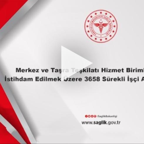 Sağlık Bakanlığı kura çekimi canlı yayın! 27 Mayıs Sağlık Bakanlığı işçi alımı kura çekilişi izle