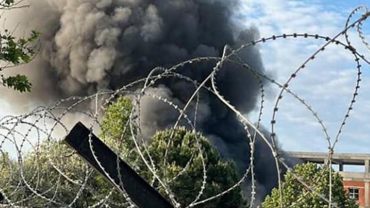 stanbul niversitesi'nde yangn! Dumanlar gkyzn kaplad