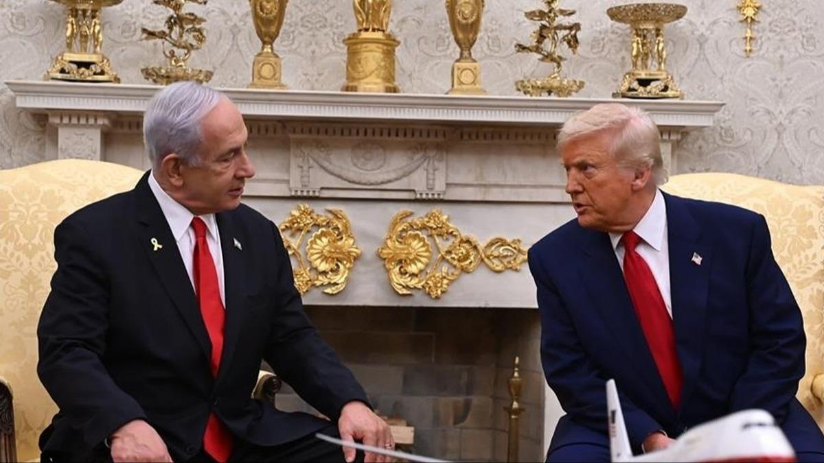 Trump'tan Netanyahu'ya 'ran' uyars: Mzakereleri bozacak admlar atma 