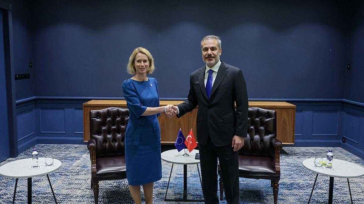 Bakan Fidan, Kallas ile telefonda grt