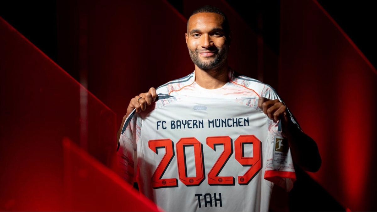 Bayern Mnih, Jonathan Tah ile 4 yllk szleme imzalad
