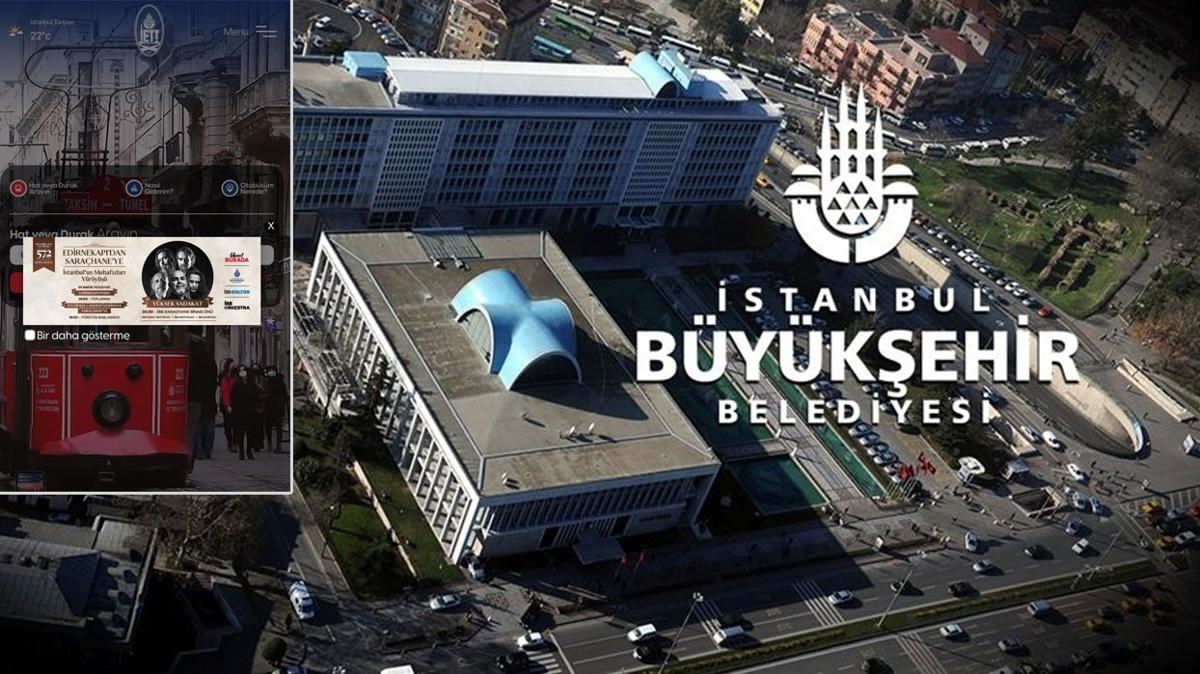 stanbul'un fethini mamolu propagandasna evirdiler! BB'den skandal afi