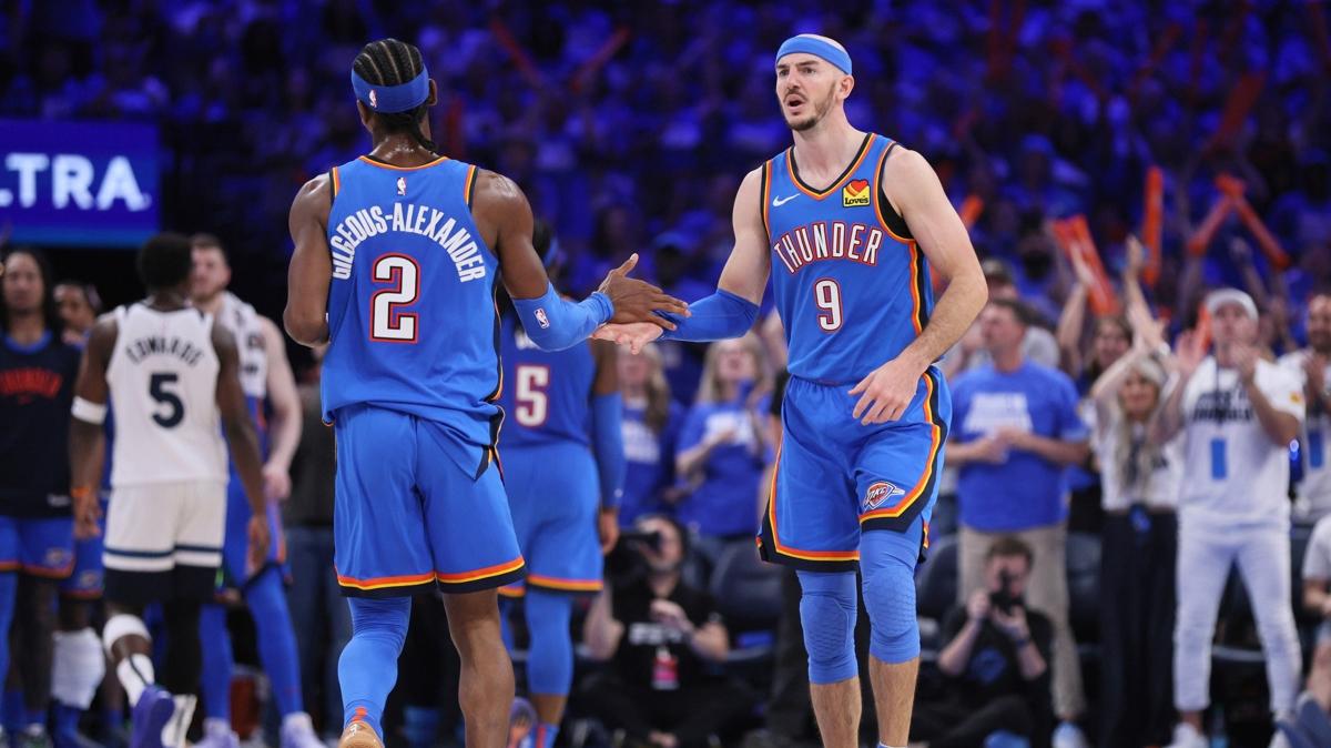 Oklahoma City Thunder final biletini kapt