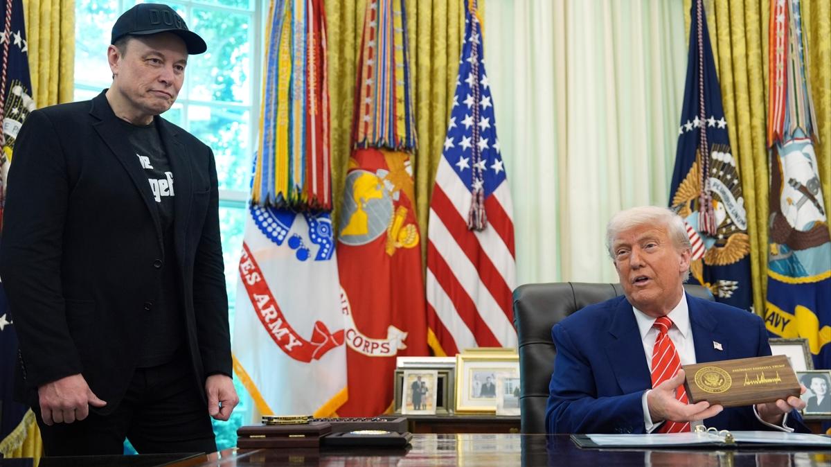 Trump: Elon'un Amerika'ya hizmetinin modern tarihte eşi benzeri yok