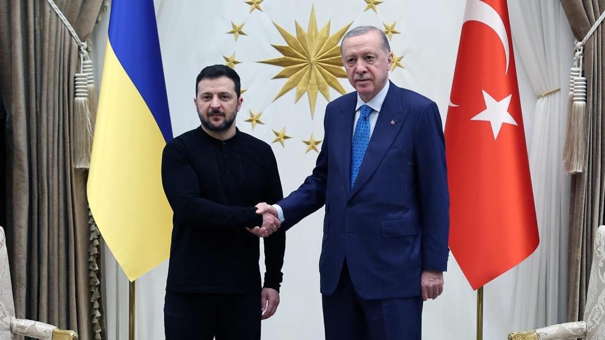 Ukrayna lideri Zelenski'den Cumhurbaşkanı Erdoğan'a teşekkür