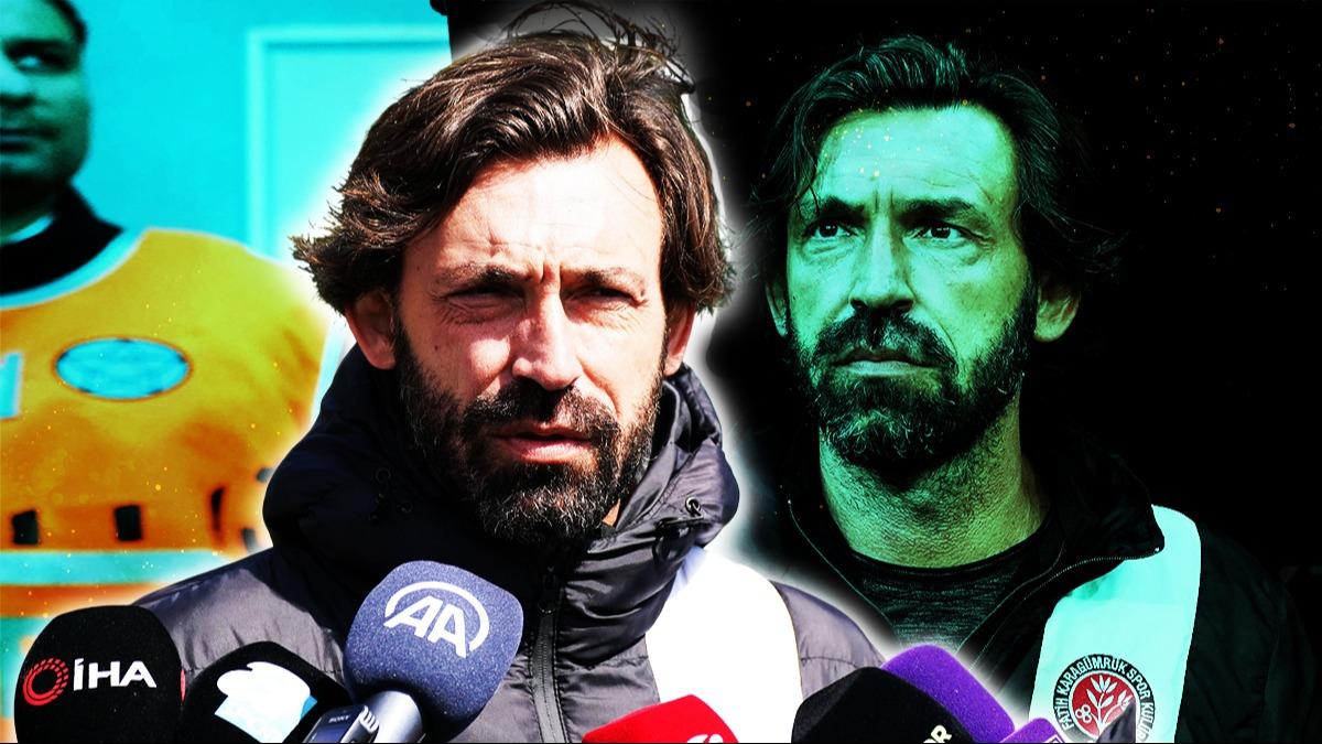 Ve yeni teknik direktr Andrea Pirlo! Sper Lig'e geri dnyor