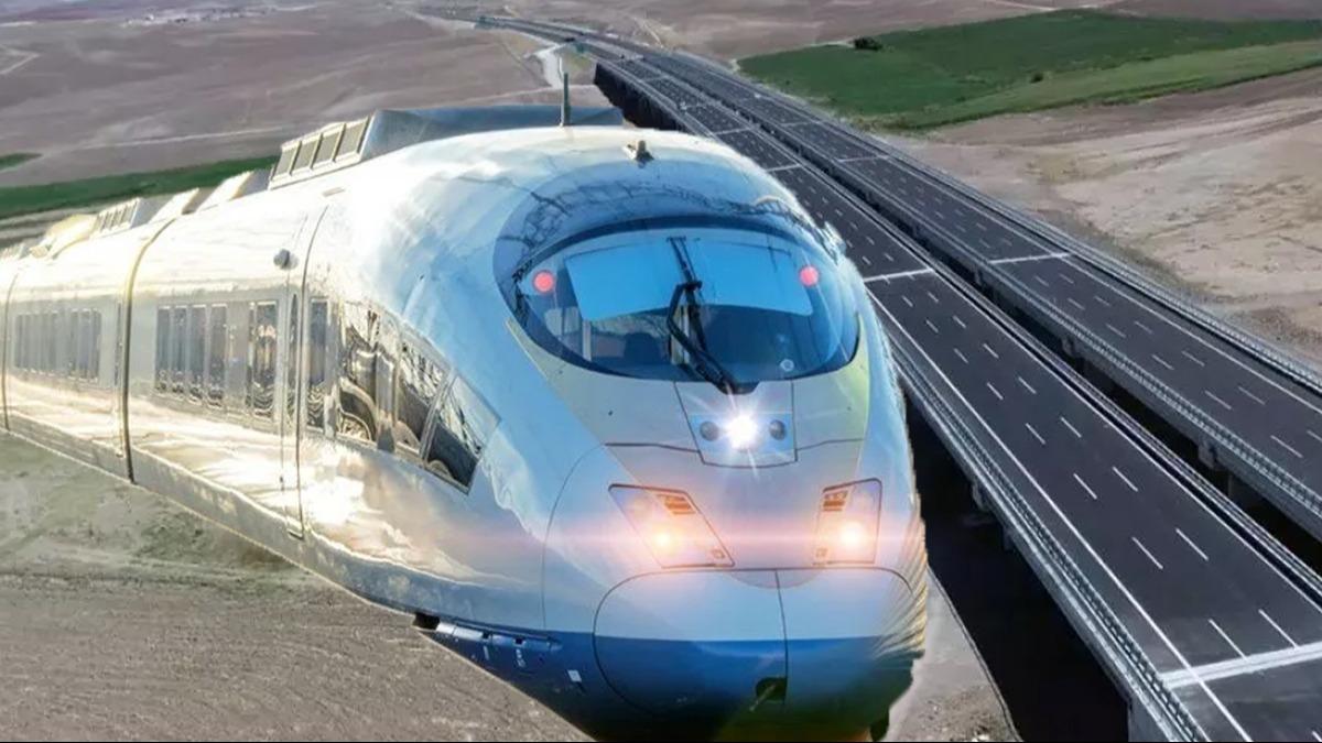 5 saatlik yol 80 dakikaya decek: Sper proje iin tarih verildi