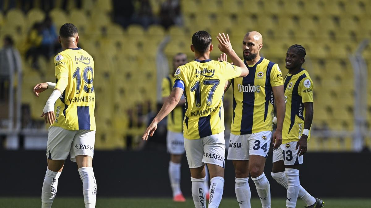 MA SONUCU: Fenerbahe 2-1 Konyaspor