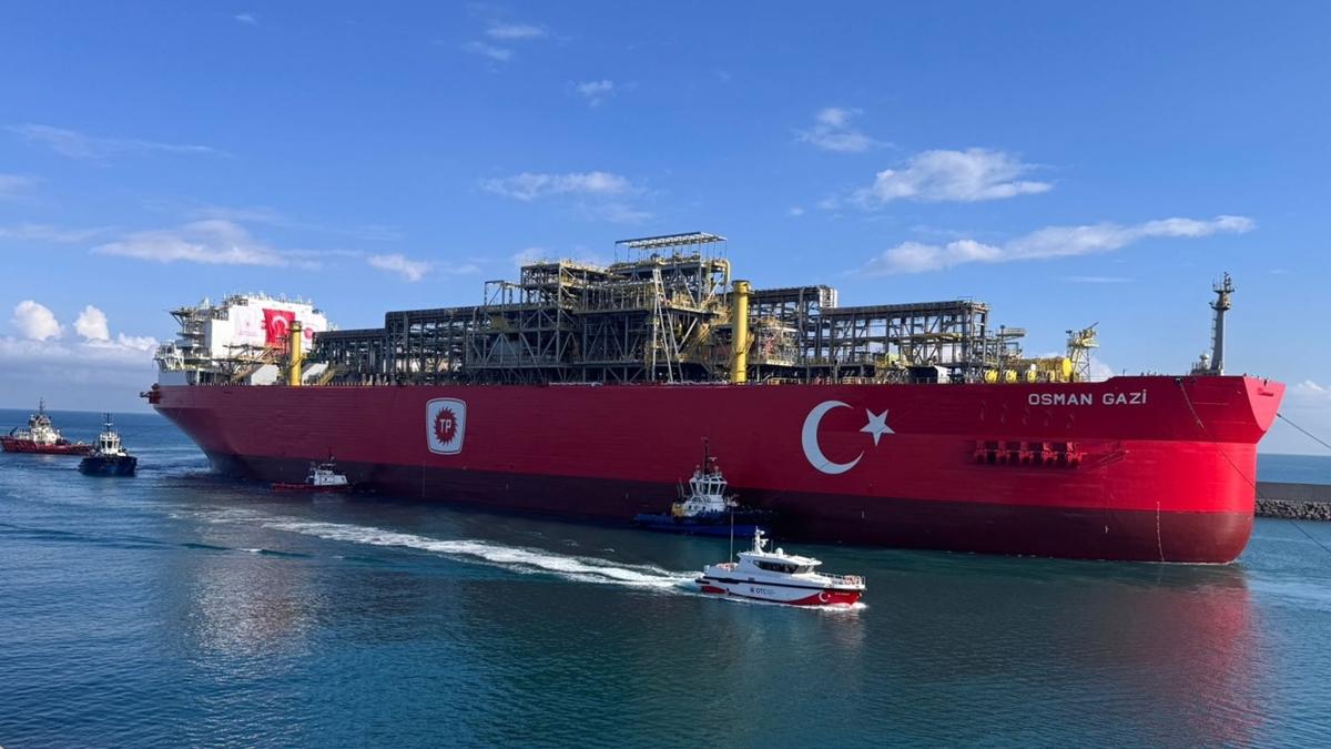 retimi 2 katna karacak: ''Osman Gazi'' Filyos Liman'nda