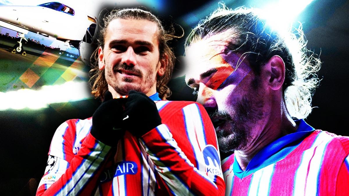 Ve uak sonunda iniyor! Takmn yeni golcs Antoine Griezmann: Hayrl olsun