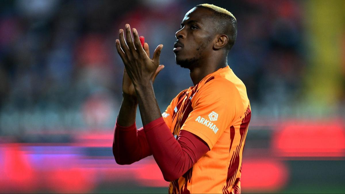 Hamlesi sosyal medyay sallad! Victor Osimhen'den olay paylam