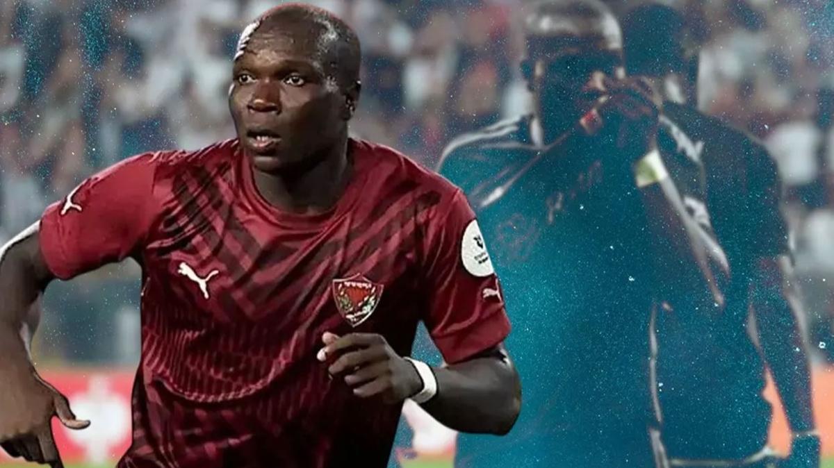 Herkes ters ke oldu! Ve takmn golcs Vincent Aboubakar