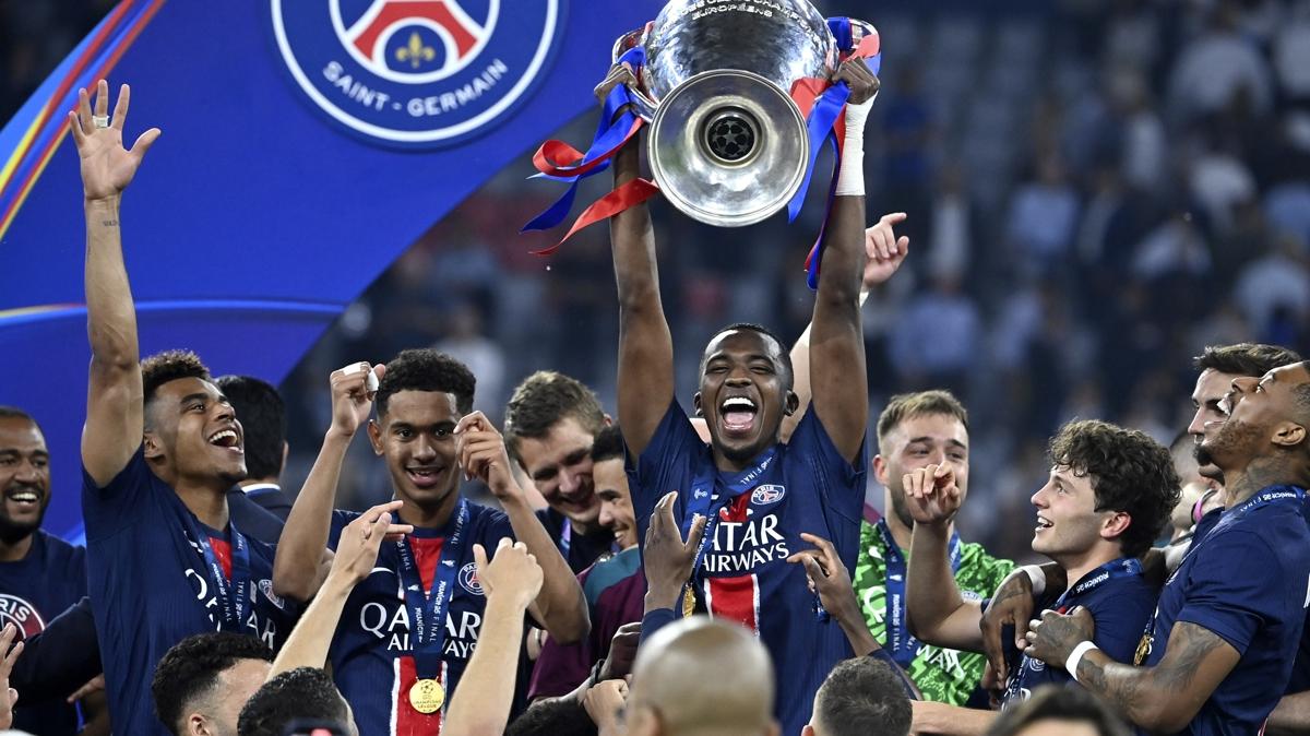 PSG'nin tarihi zaferi Avrupa'nn manetlerinde