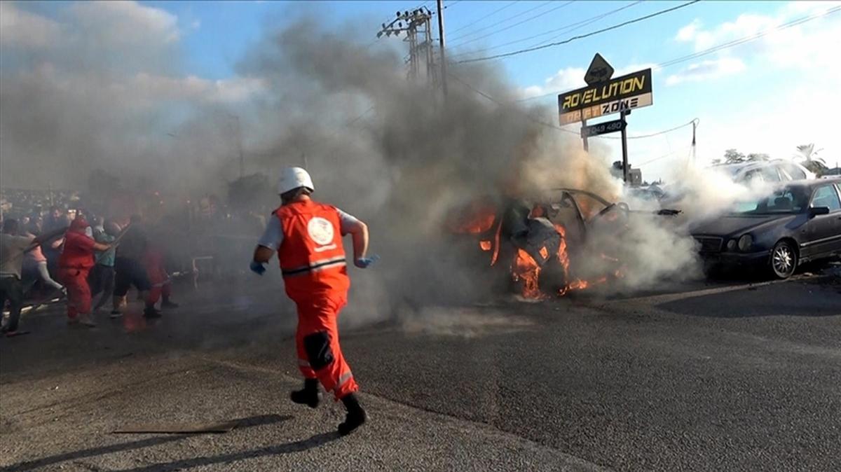 Soykrmc srail, Lbnan'da bir arac vurdu: 1 can kayb