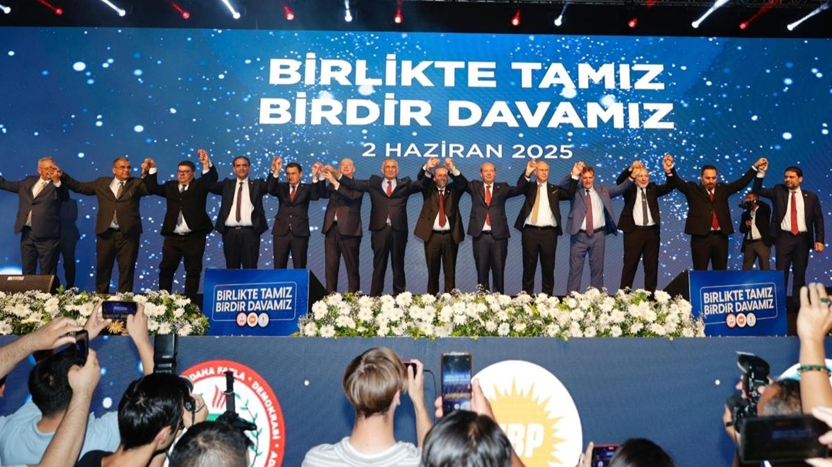 3 partiden ortak Ersin Tatar karar