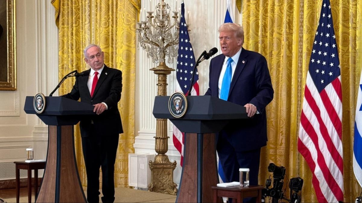 Trump'tan Netanyahu'ya kar hamle! Grevden alndlar