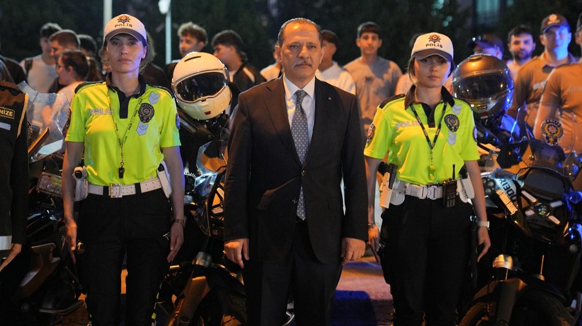 stanbul Emniyet Mdr Yldz, mraniye'deki uygulamay denetledi