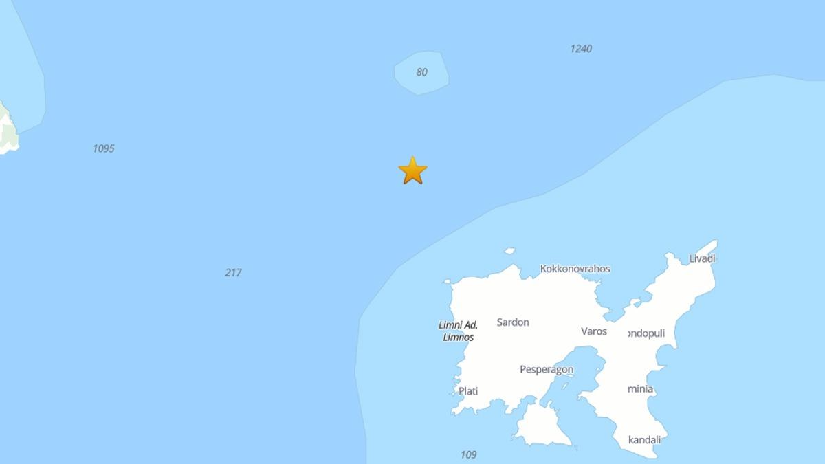 Ege Denizi'nde 4.6 byklnde deprem