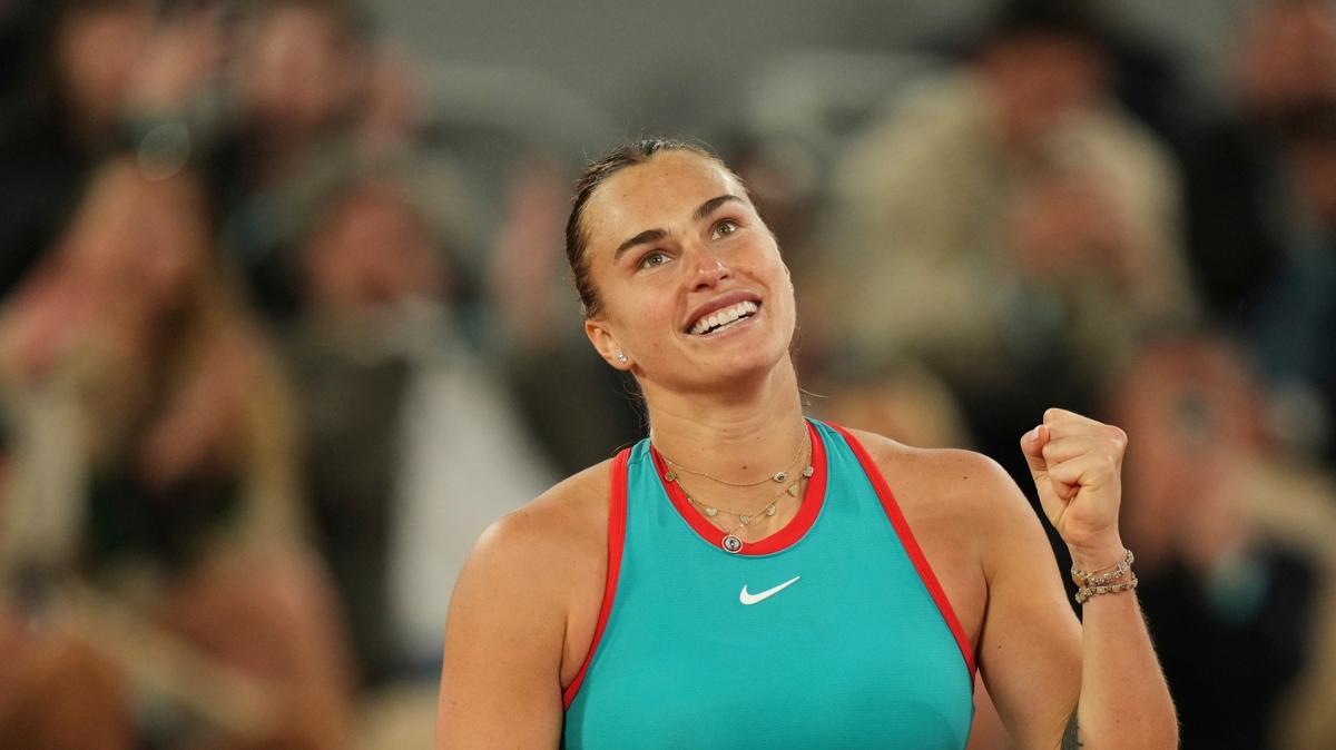 Fransa Ak'ta Aryna Sabalenka adn finale yazdrd
