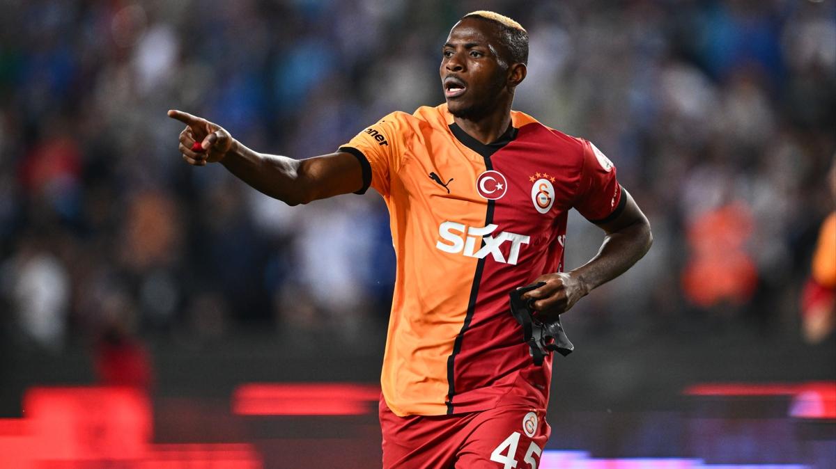bre Galatasaray'a dnd! Victor Osimhen transferinde scak gelime