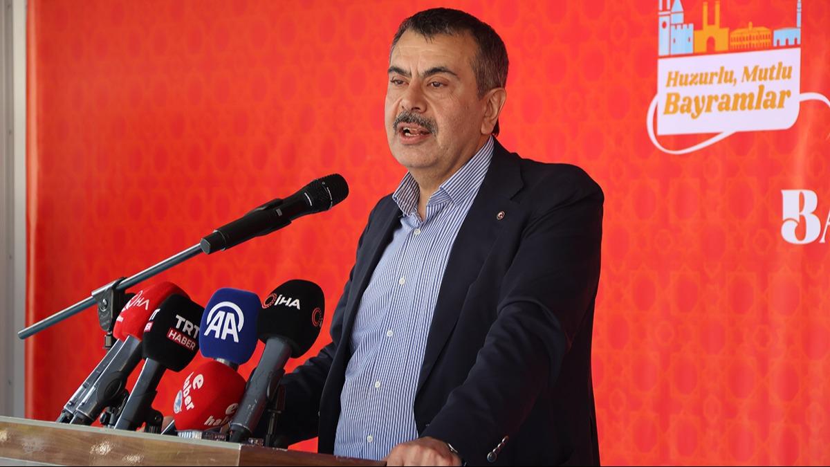 zgrln temelleri 2002 ylnda atld! Bakan Tekin: Barts yasandan kimse artk bahsedemez