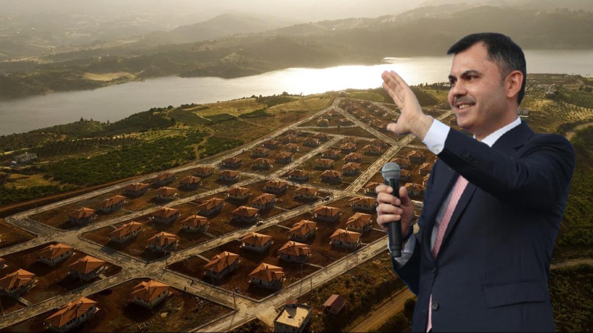 Depremzedelere bayram mjdesi! Bakan Kurum: 110 aile yeni evlerine kavutu