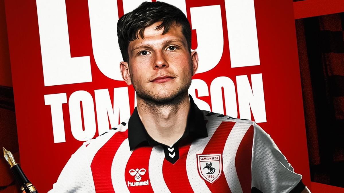 Samsunspor, Logi Tomasson'u renklerine balad