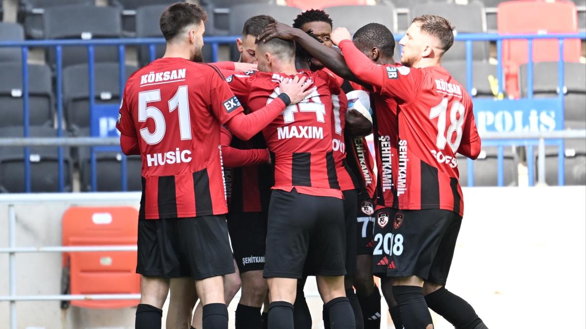 Sper Lig'de sahasnda en az gol yiyen takm Gaziantep FK!