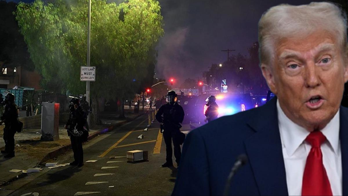 ABD'de kazan kaynyor! California Valisi, Trump iin harekete geti