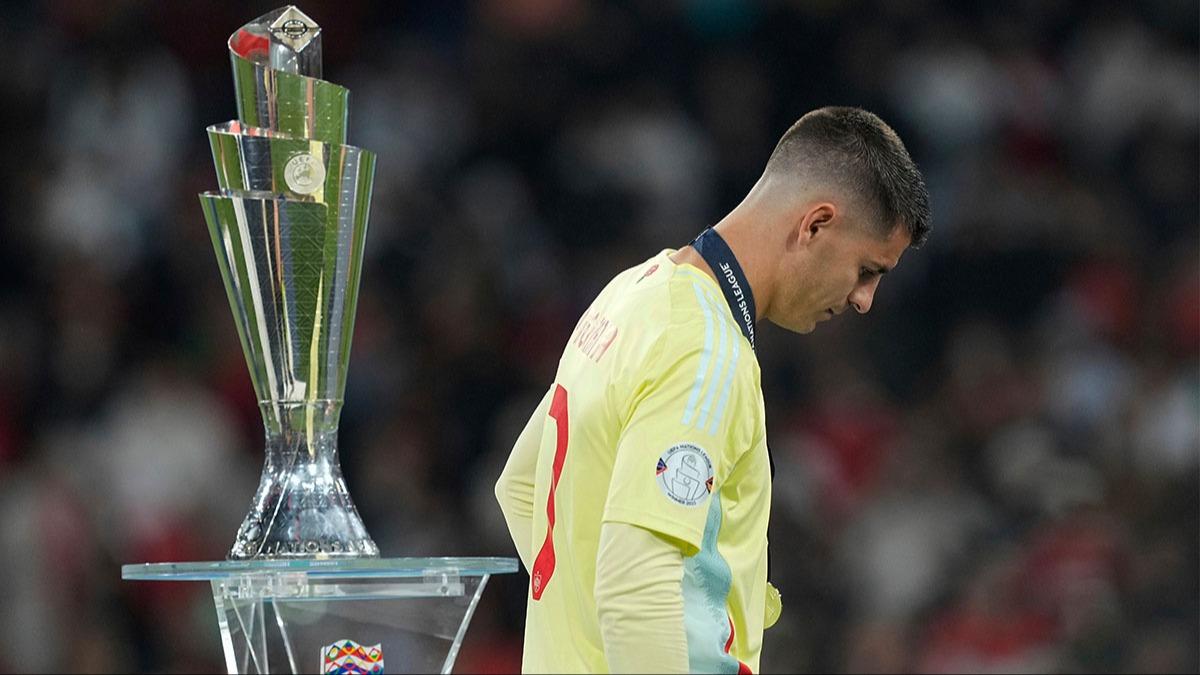 Kard penalt bana bela oldu! Alvaro Morata'ya lm tehdidi