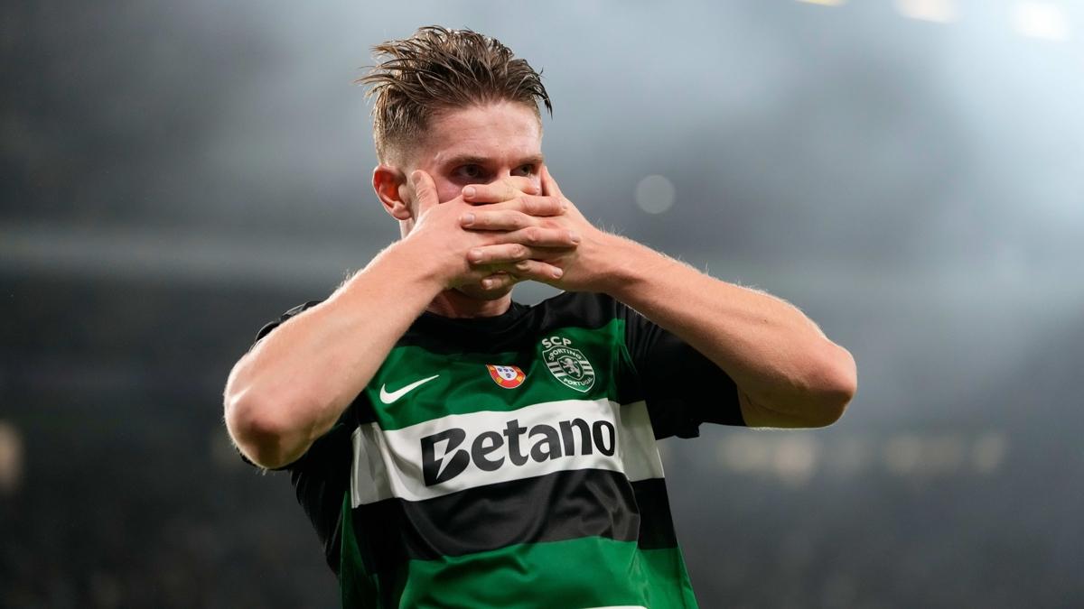 Sporting sznden dnd ManU taraf lgna dnd! Viktor Gykeres krizi byyor