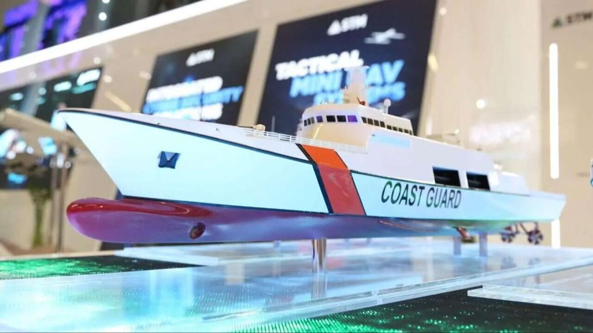 STM, Endonezya'da CG-78 sahil gvenlik gemisini ilk kez tantacak