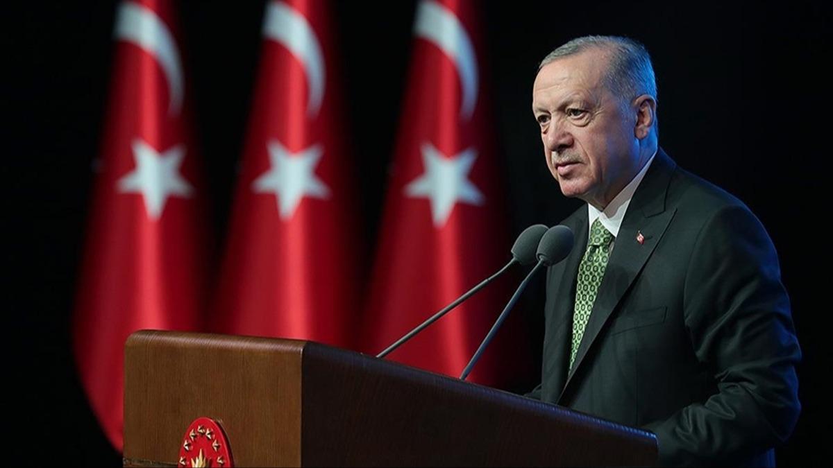 Cumhurbakan Erdoan'dan Trk Kzlay' mesaj: Kvan kaynamz olan kkl bir iyilik ordusudur