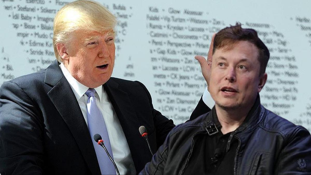 ABD'de srpriz grme! Elon Musk'tan Trump'a zeytin dal!