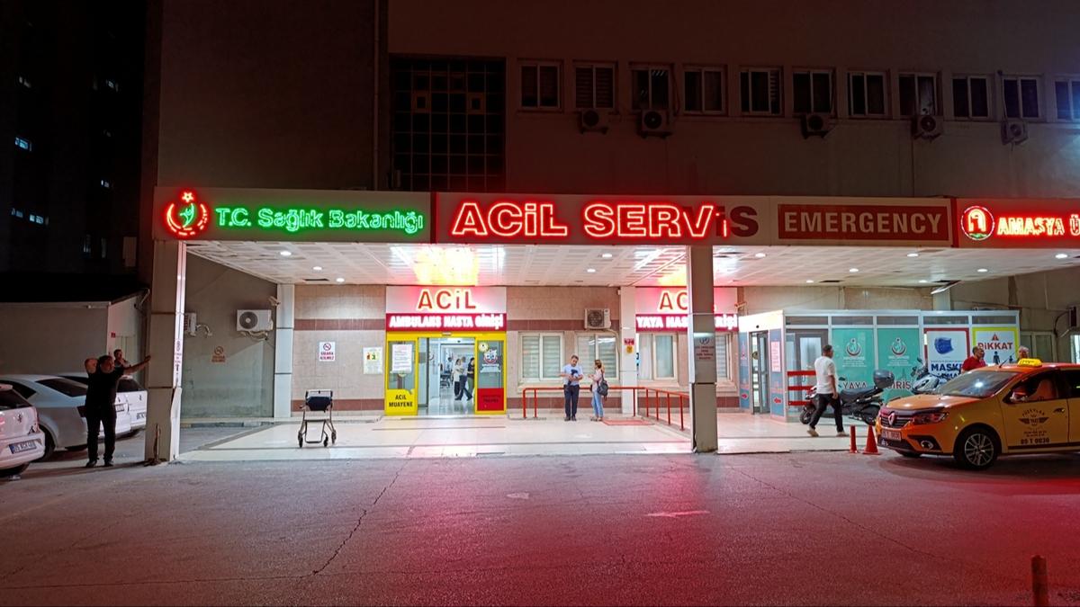 Amasya'da 39 kii gda zehirlenmesi phesiyle hastaneye bavurdu
