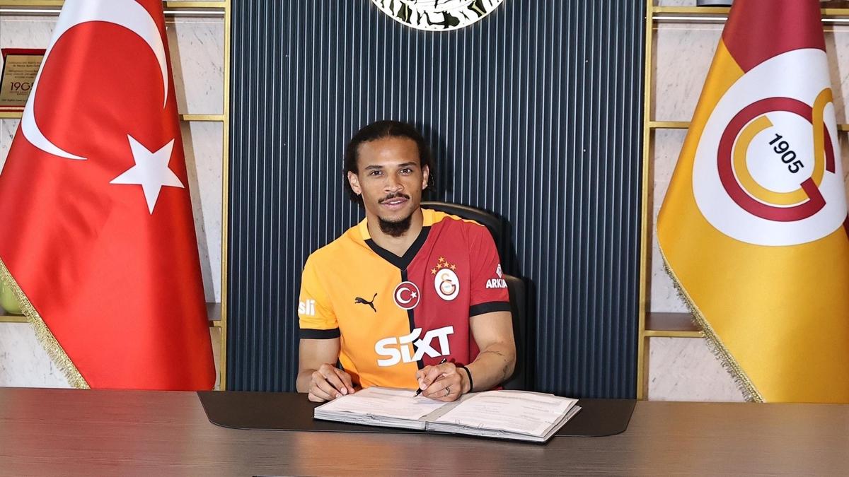 Galatasaray'n 10. Alman futbolcusu Leroy Sane