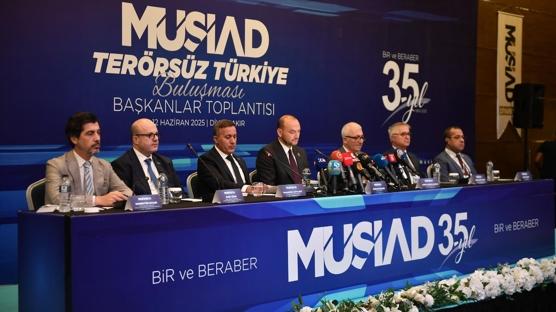 MÜSİAD başkanlar toplantısı, Diyarbakır'da 'Terörsüz Türkiye' başlığıyla gerçekleştirildi