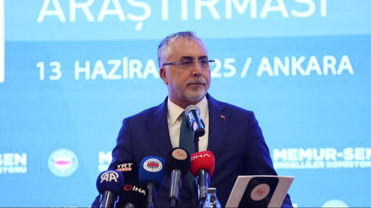 Bakan Ikhan: Engelli istihdamnda 550 bini atk