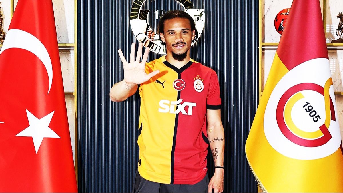 Kupa koleksiyoneri artk Aslan! Leroy Sane imzay att