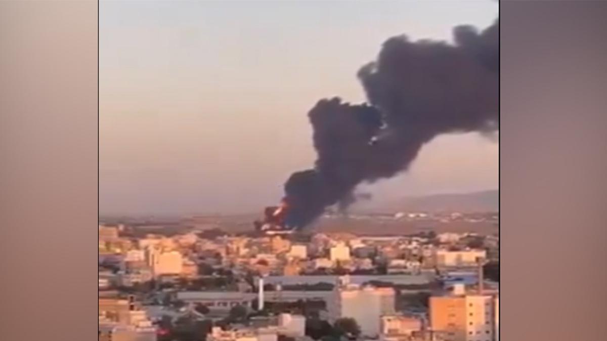 srail'den Mehed Havalimanna saldr... Yakt ikmal ua vuruldu