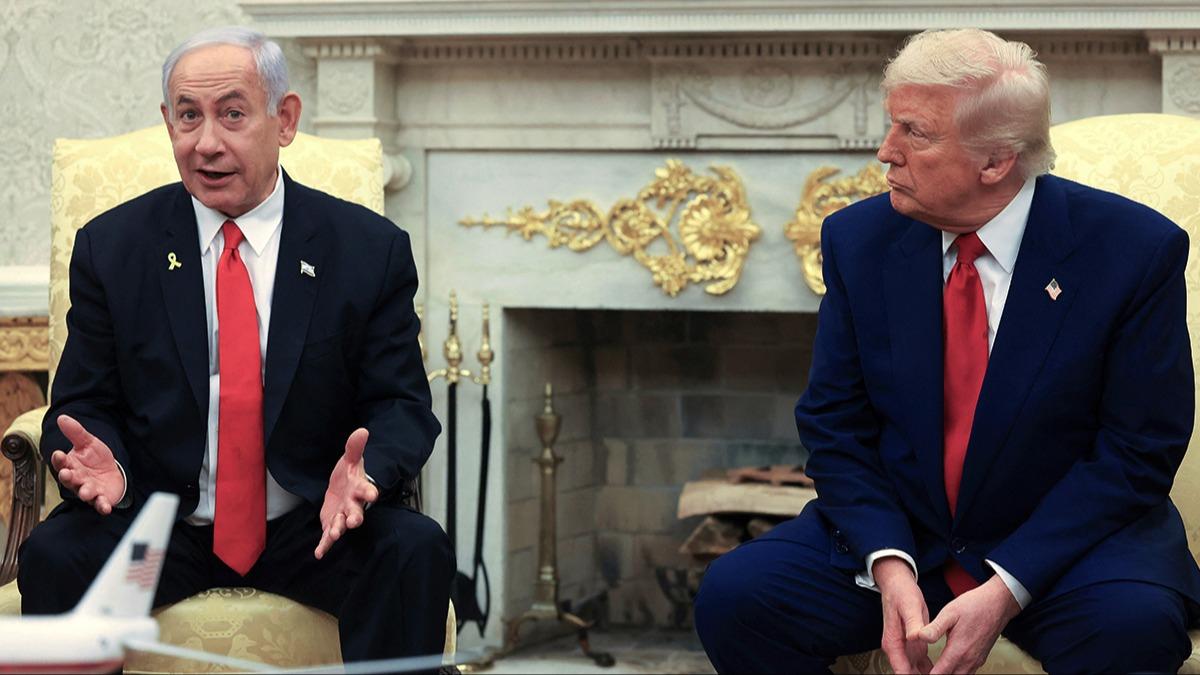 Trump ''Gazze kasab'' Netanyahu'ya kaplar kapatt