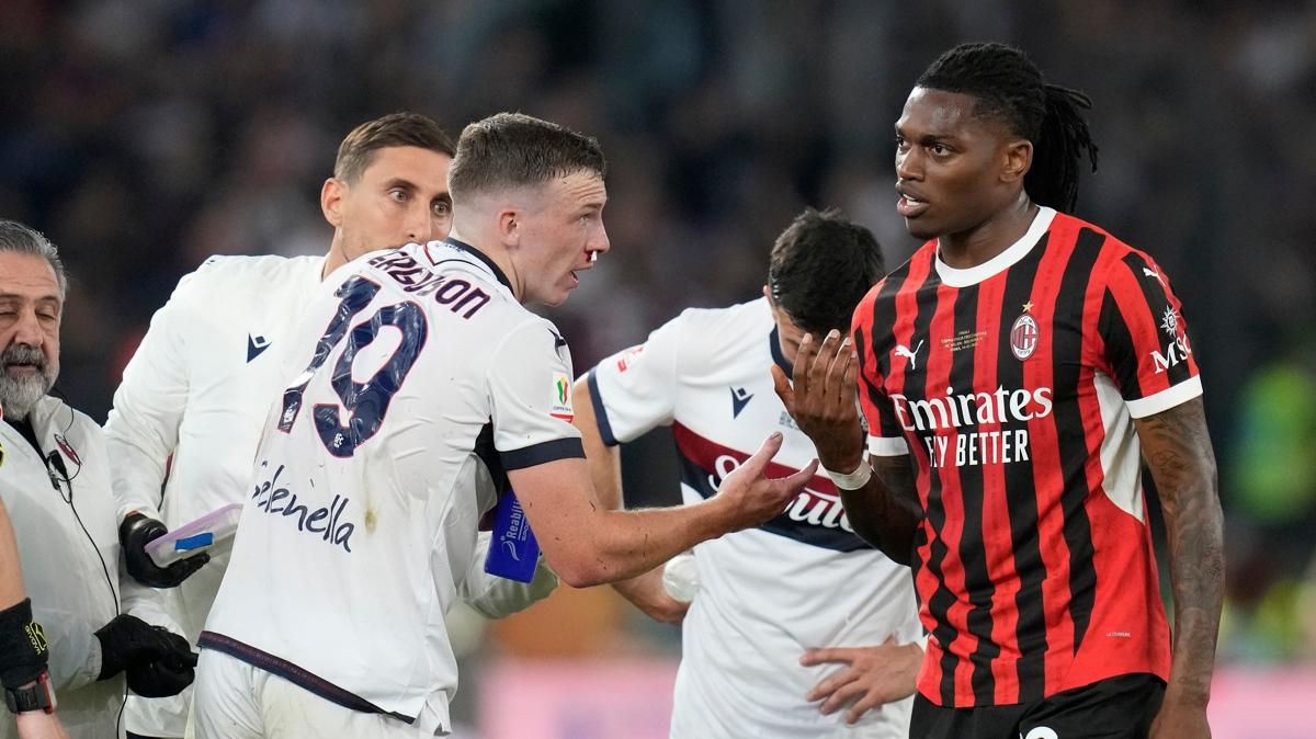 Barcelona'dan Rafael Leao iin takas forml