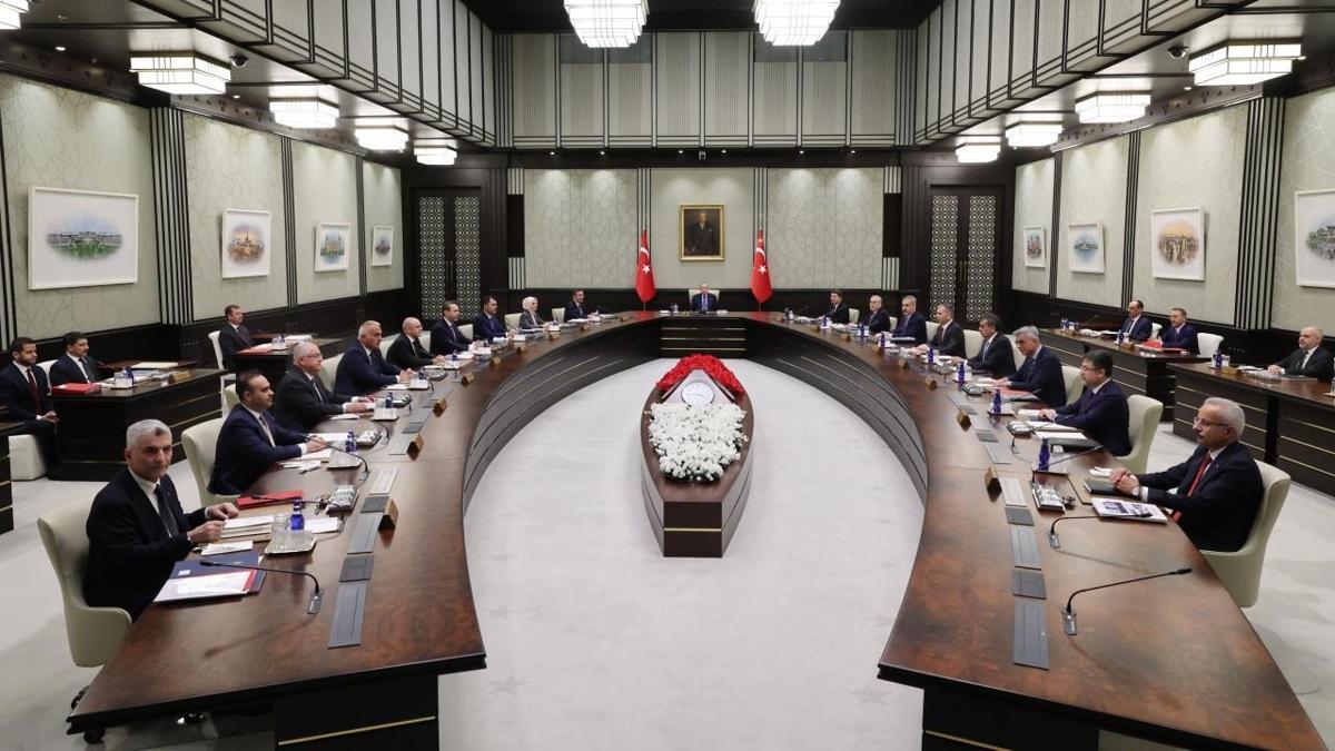 Cumhurbakanl Kabinesi ran-srail gndemiyle toplanyor