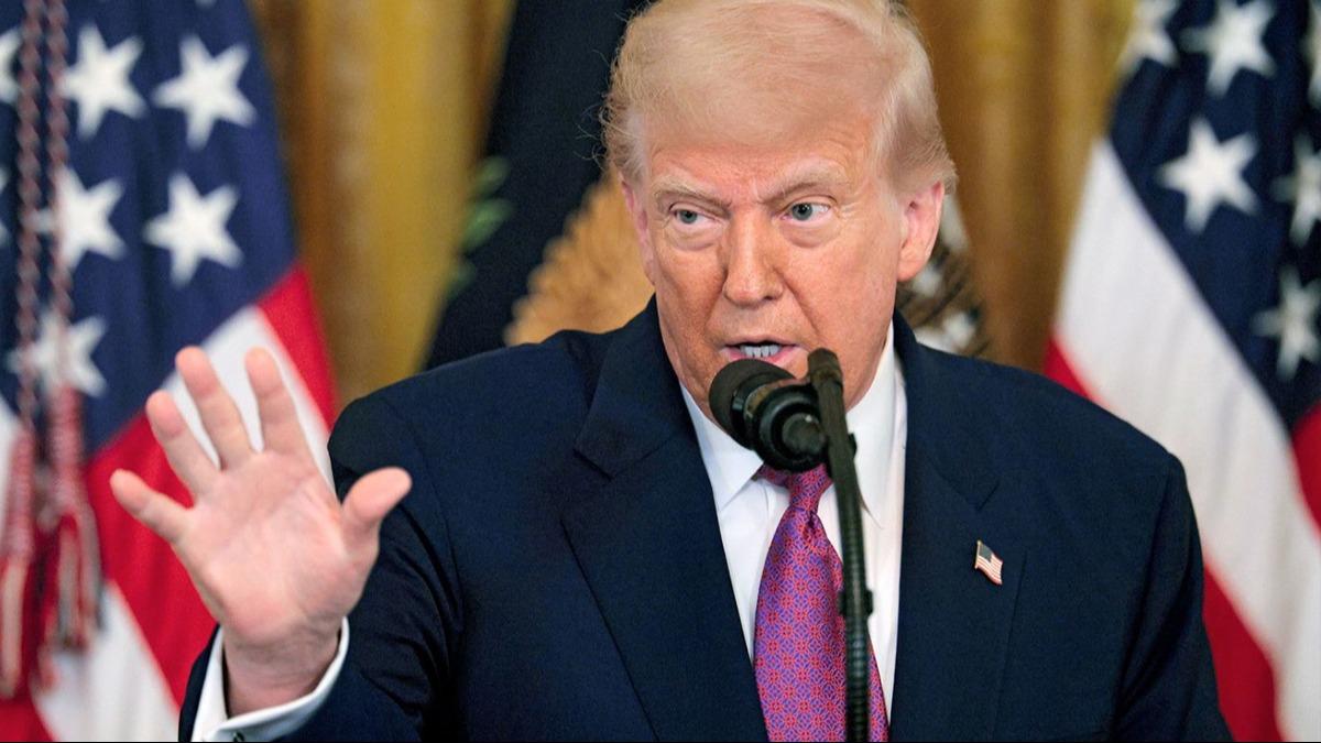 Trump dzensiz gmenler iin emri verdi: i bitirin
