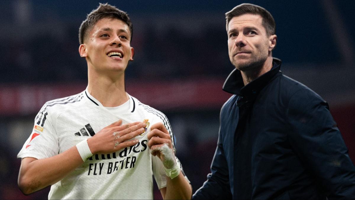 Xabi Alonso gzlerine inanamad! Arda Gler'i grnce akna dnd
